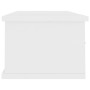 Estante cajones para pared contrachapada blanco 88x26x18,5 cm de , Estantes y estanterías - Ref: Foro24-800594, Precio: 59,08...