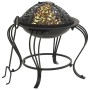 Brasero con atizador acero 49 cm by , Chimneys - Ref: Foro24-311886, Price: 84,98 €, Discount: %