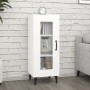 Aparador de madera contrachapada blanco 34,5x34x90 cm by , Sideboards - Ref: Foro24-812402, Price: 57,05 €, Discount: %