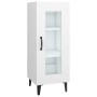 Aparador de madera contrachapada blanco 34,5x34x90 cm by , Sideboards - Ref: Foro24-812402, Price: 57,05 €, Discount: %