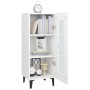 Aparador de madera contrachapada blanco 34,5x34x90 cm by , Sideboards - Ref: Foro24-812402, Price: 57,05 €, Discount: %