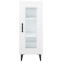 Aparador de madera contrachapada blanco 34,5x34x90 cm by , Sideboards - Ref: Foro24-812402, Price: 57,05 €, Discount: %
