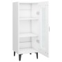 Aparador de madera contrachapada blanco 34,5x34x90 cm by , Sideboards - Ref: Foro24-812402, Price: 57,05 €, Discount: %