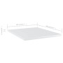 Estante estantería 8uds contrachapada blanco brillo 40x50x1,5cm by , Shelves - Ref: Foro24-805197, Price: 45,68 €, Discount: %
