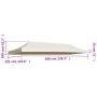 Techo de carpa para celebraciones 3x6 m crema von , Abdeckungen für Zelte und Pavillons - Ref: Foro24-44986, Preis: 60,92 €, ...
