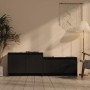 Mueble para TV madera contrachapada negro 146,5x35x50 cm von , TV-Möbel - Ref: Foro24-809810, Preis: 72,53 €, Rabatt: %
