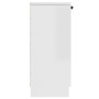Aparadores 2 uds madera contrachapada blanco brillo 30x30x70 cm by , Sideboards - Ref: Foro24-811146, Price: 66,79 €, Discoun...