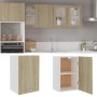 Küchenhängeschrank aus Eichenholz, 39,5 x 31 x 60 cm von vidaXL, Küchenschränke - Ref: Foro24-801255, Preis: 68,09 €, Rabatt: %