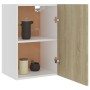 Küchenhängeschrank aus Eichenholz, 39,5 x 31 x 60 cm von vidaXL, Küchenschränke - Ref: Foro24-801255, Preis: 68,09 €, Rabatt: %