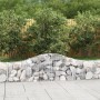 Cestas de gaviones 18 uds forma de arco hierro 200x30x40/60 cm von , Töpfe und Pflanzgefäße - Ref: Foro24-3145381, Preis: 907...
