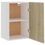 Küchenhängeschrank aus Eichenholz, 39,5 x 31 x 60 cm von vidaXL, Küchenschränke - Ref: Foro24-801255, Preis: 68,09 €, Rabatt: %