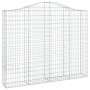 Cestas gaviones 7 uds forma de arco hierro 200x30x160/180 cm by , Pots and planters - Ref: Foro24-3145498, Price: 1,00 €, Dis...