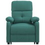 Sillón reclinable eléctrico tela verde oscuro by , Armchairs - Ref: Foro24-3073808, Price: 243,29 €, Discount: %