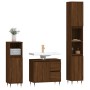 Set de muebles baño 3 pzas madera contrachapada roble marrón von , Badezimmermöbel - Ref: Foro24-3190220, Preis: 184,56 €, Ra...