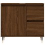 Set de muebles baño 3 pzas madera contrachapada roble marrón von , Badezimmermöbel - Ref: Foro24-3190220, Preis: 184,56 €, Ra...
