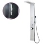 Sistema de panel de ducha acero inoxidable cuadrado von , Strahldüsen für Badewannen und Duschen - Ref: Foro24-142371, Preis:...