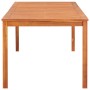 Mesa de jardín madera maciza de acacia 215x90x74 cm by , Garden tables - Ref: Foro24-45963, Price: 340,12 €, Discount: %