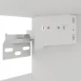 Glänzend weißer Hängeschrank aus technischem Glas und Holz von vidaXL, Küchenschränke - Ref: Foro24-802526, Preis: 70,81 €, R...