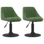 Sillas de comedor giratorias 2 unidades terciopelo verde oscuro von , Essstühle - Ref: Foro24-335330, Preis: 99,78 €, Rabatt: %