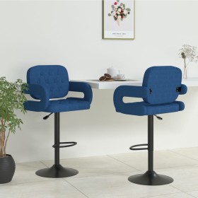 Taburetes de cocina 2 unidades tela azul von , Küchenhocker - Ref: Foro24-335621, Preis: 168,83 €, Rabatt: %