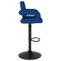Taburetes de cocina 2 unidades tela azul by , Kitchen stools - Ref: Foro24-335621, Price: 168,72 €, Discount: %
