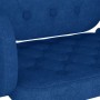 Taburetes de cocina 2 unidades tela azul by , Kitchen stools - Ref: Foro24-335621, Price: 168,72 €, Discount: %