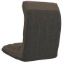 Tumbona de suelo plegable de tela gris taupe von , Bodenstühle - Ref: Foro24-336593, Preis: 80,19 €, Rabatt: %