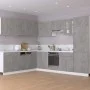 Schrank unter der Spüle aus grauem Sperrholz, 80 x 46 x 81,5 cm von vidaXL, Küchenschränke - Ref: Foro24-801200, Preis: 89,64...