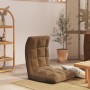 Silla de suelo plegable de tela marrón de , Sillas de suelo - Ref: Foro24-336587, Precio: 74,85 €, Descuento: %