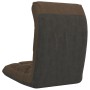 Silla de suelo plegable de tela marrón de , Sillas de suelo - Ref: Foro24-336587, Precio: 74,85 €, Descuento: %