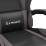 Silla gaming giratoria cuero sintético negro y gris by , Gaming chairs - Ref: Foro24-349571, Price: 105,25 €, Discount: %