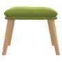 Reposapiés de terciopelo verde claro 45x29,5x35 cm von , Osmanen - Ref: Foro24-341438, Preis: 34,17 €, Rabatt: %