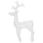 Reno de Navidad 90 LEDs acrílico 60x16x100 cm de , Luces de Navidad - Ref: Foro24-329779, Precio: 84,53 €