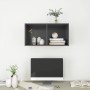 Mueble de pared para TV madera contrachapada gris 37x37x72 cm von , TV-Möbel - Ref: Foro24-805473, Preis: 34,73 €, Rabatt: %
