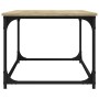 Mesa de centro madera y hierro roble Sonoma 102x50x40 cm by , Coffee table - Ref: Foro24-823298, Price: 46,94 €, Discount: %