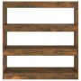 Estantería/divisor de espacios roble ahumado 100x30x103 cm von , Bücherregale und Regale - Ref: Foro24-813632, Preis: 90,39 €...
