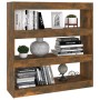 Estantería/divisor de espacios roble ahumado 100x30x103 cm von , Bücherregale und Regale - Ref: Foro24-813632, Preis: 90,39 €...