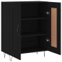 Aparador de madera de ingeniería negro 69,5x34x90 cm de , Aparadores - Ref: Foro24-830189, Precio: 79,51 €
