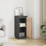 Aparador de madera maciza de pino gris 31,5x34x75 cm by , Sideboards - Ref: Foro24-813354, Price: 47,09 €, Discount: %