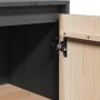 Aparador de madera maciza de pino gris 31,5x34x75 cm by , Sideboards - Ref: Foro24-813354, Price: 47,09 €, Discount: %
