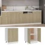 Unterer Küchenschrank aus Eichensperrholz, 60 x 46 x 81,5 cm von vidaXL, Küchenschränke - Ref: Foro24-801191, Preis: 71,00 €,...