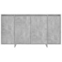 Aparador de madera contrachapada gris hormigón 135x41x75 cm by , Sideboards - Ref: Foro24-809597, Price: 160,03 €, Discount: %