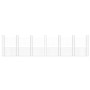 Cesta de gaviones forma de U 2 postes de hierro 740x20x200 cm by , fence panels - Ref: Foro24-151294, Price: 354,48 €, Discou...