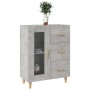 Aparador de madera de ingeniería gris hormigón 69,5x34x90 cm von , Sideboards - Ref: Foro24-812208, Preis: 89,94 €, Rabatt: %
