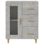 Aparador de madera de ingeniería gris hormigón 69,5x34x90 cm von , Sideboards - Ref: Foro24-812208, Preis: 89,94 €, Rabatt: %