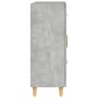 Aparador de madera de ingeniería gris hormigón 69,5x34x90 cm von , Sideboards - Ref: Foro24-812208, Preis: 89,94 €, Rabatt: %