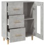Aparador de madera de ingeniería gris hormigón 69,5x34x90 cm von , Sideboards - Ref: Foro24-812208, Preis: 89,94 €, Rabatt: %