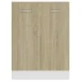 Oak plywood lower kitchen cabinet 60x46x81.5 cm by vidaXL, Kitchen cabinets - Ref: Foro24-801191, Price: 72,13 €, Discount: %