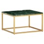 Mesa de centro piedra real textura de mármol verde 60x60x35 cm von , Couchtisch - Ref: Foro24-286440, Preis: 110,97 €, Rabatt: %