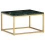 Mesa de centro piedra real textura de mármol verde 60x60x35 cm von , Couchtisch - Ref: Foro24-286440, Preis: 110,97 €, Rabatt: %